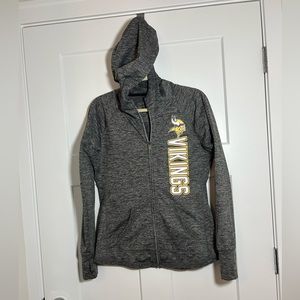Women’s large Vikings hoodie jacket